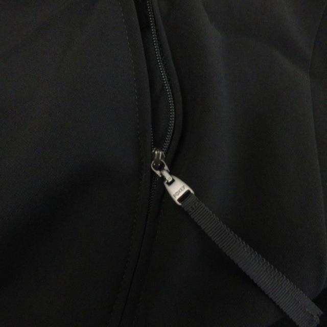 【中古】未使用品 フォクシーニューヨーク FOXEY NEW YORK タグ付き ノースリーブワンピース ロング丈 レース 黒 38_3