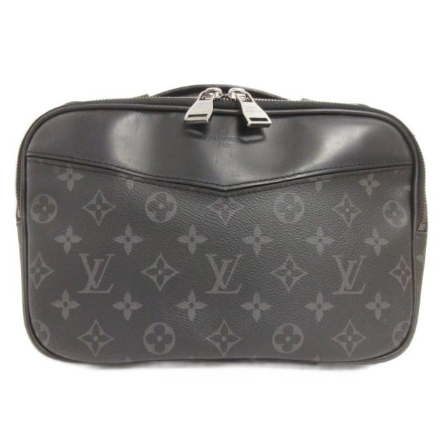 【中古】ルイヴィトン LOUIS VUITTON モノグラム エクリプス バムバッグ ボディバッグ FNC◯ M42906 黒 ブラック