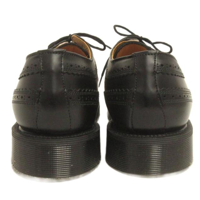 【中古】未当てはめる品 ジョージコックス Footwear 御召しものシューズ 商行為 舞台の袖手当て メダリオン なめし革 黒 6