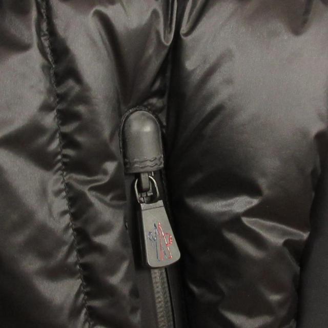 【中古】モンクレール グルノーブル CANMORE GIUBBOTTO ダウンジャケット G20971A50400 53071 1 黒 ブラック メンズ