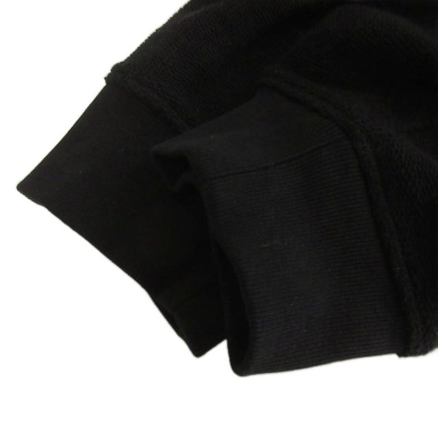 【中古】ロエベ LOEWE アナグラム スウェットシャツ トレーナー プルオーバー クルーネック S359Y24X25 長袖 L 黒