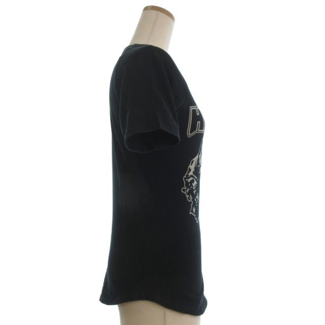 【中古】ヒステリックグラマー HYSTERIC GLAMOUR Ｔシャツ カットソー 半袖 ガール コットン 2CT-5970 黒 F_1
