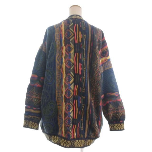 【中古】クージー COOGI カシミヤ ニットカーディガン 長袖 マルチカラー S レディース_2