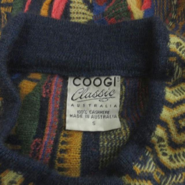 【中古】クージー COOGI カシミヤ ニットカーディガン 長袖 マルチカラー S レディース_4