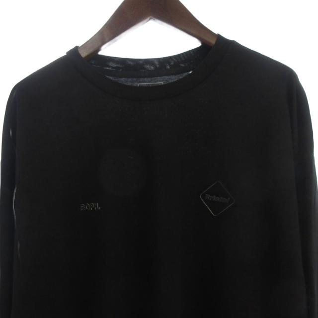 【中古】エフシーレアルブリストル 美品 WOOL BLEND AUTHENTIC TOP Tシャツ カットソー 長袖 黒 ブラック XL メンズ_2