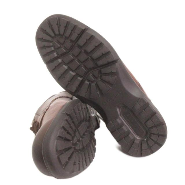 【中古】未使用品 テクシーリュクス texcy luxe タグ付き ビジネスシューズ レザー TU-7798 茶 ブラウン 25 メンズ_4