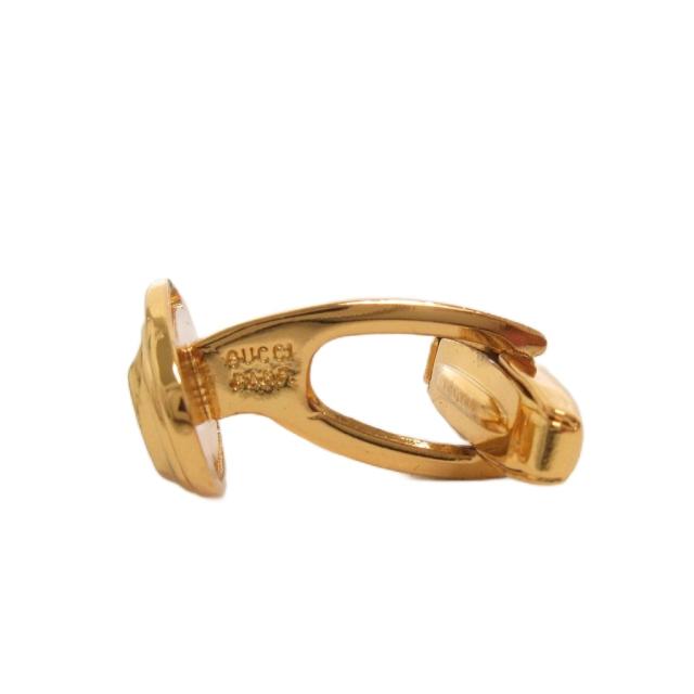 【中古】グッチ GUCCI カフス カフリンクス GGマーク ゴールドカラー ■GY99 メンズ_2