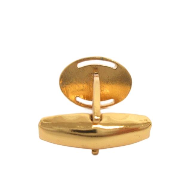 【中古】グッチ GUCCI カフス カフリンクス GGマーク ゴールドカラー ■GY99 メンズ_3