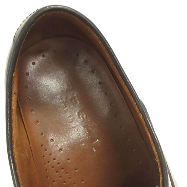 【中古】リーガル REGAL レザーシューズ ローカット レースアップ ストレートチップ 315R 黒 ブラック 24_4