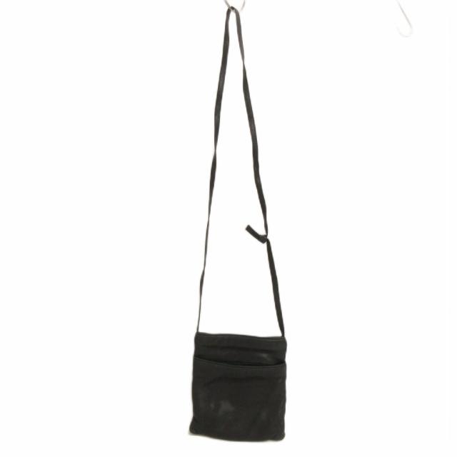 【中古】ロエベ LOEWE サコッシュ ショルダーバッグ 斜めがけ レザー 黒 ブラック レディース_5