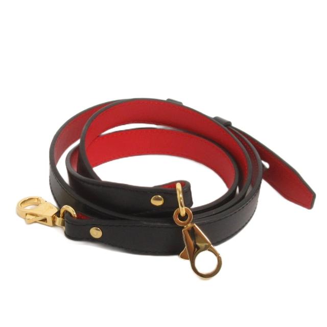 【中古】クリスチャンルブタン フラメンカバ フラメンコ 着想 ハンドバッグ ショルダー 2WAY 赤 レッド 黒 ブラック_6