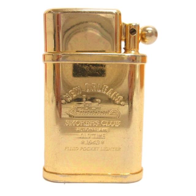 【中古】プリンス Prince オイルライター 喫煙具 ローラー式 ゴールドカラー 小物 その他