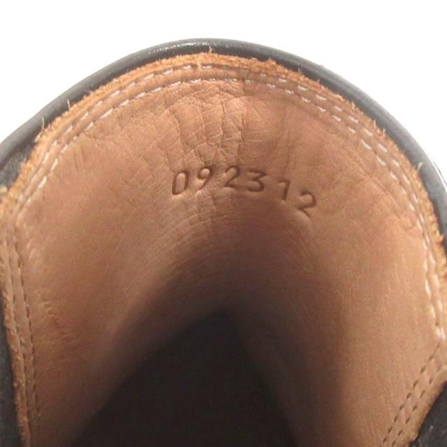 【中古】ロエベ LOEWE テラ チェルシーブーツ サイドゴア レザー 黒 ブラック 43 28.5?p相当 靴 メンズ_6