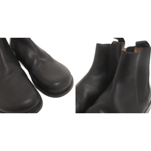 【中古】ロエベ LOEWE テラ チェルシーブーツ サイドゴア レザー 黒 ブラック 43 28.5?p相当 靴 メンズ_7