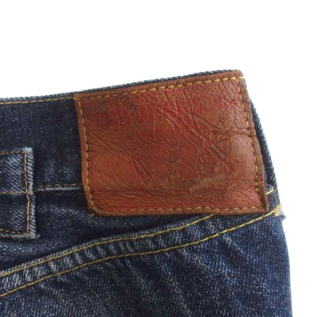 【中古】TCBジーンズ TCB JEANS 30s デニムパンツ ジーンズ ボタンフライ ストレート インディゴ 青 ブルー メンズ_4