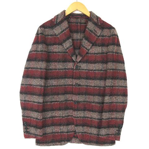 中古 ザジジ The Gigi テーラードジャケット 3b ウール シャギー 赤 茶 42 Ud0106 メンズの通販はau Pay マーケット ブランド古着のベクトル