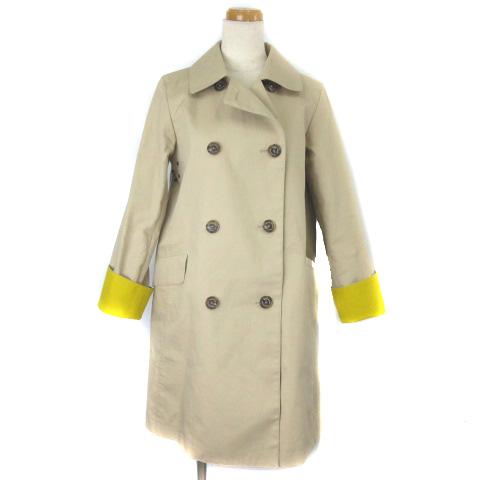 中古 マッキントッシュフィロソフィー トレンチコート スプリングコート ゴム引き ミドル ダブル ベージュ 38 の通販はau Pay マーケット ブランド古着のベクトル