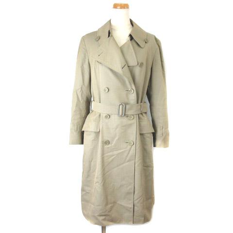 中古 バーバリーズ Burberrys トレンチコート スプリングコート 英国製 ノバチェック ヴィンテージチェック ベージュ Ecr4 レディースの通販はau Pay マーケット ブランド古着のベクトル