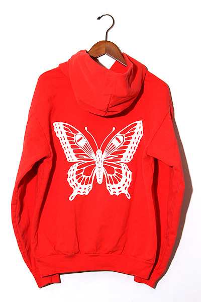 中古 未使用品 19aw Girls Don T Cry ガールズドントクライ Butterfly Hoody バタフライ フーディ パーカー M 赤の通販はau Pay マーケット ブランド古着のベクトル