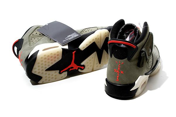 中古】23cm 未使用品 NIKE × TRAVIS SCOTT ナイキ AIR JORDAN 6 RETRO ...