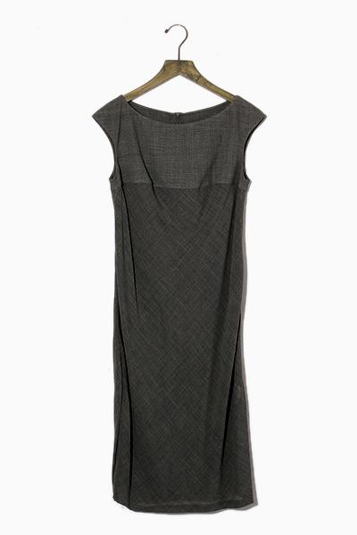 中古 Loewe ロエベ ウール 薄手 ストレッチ ノースリーブ ワンピース 38 Grey 灰 レディースの通販はau Pay マーケット ブランド古着のベクトル