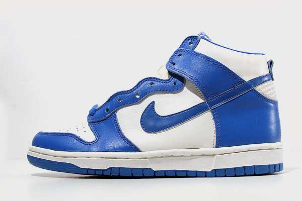 【中古】未使用品 NIKE ナイキ 1998年製 DUNK HI LE 'ROYAL BLUE' ダンク ハイ US7.5 630335-141  デッドストック｜au PAY マーケット