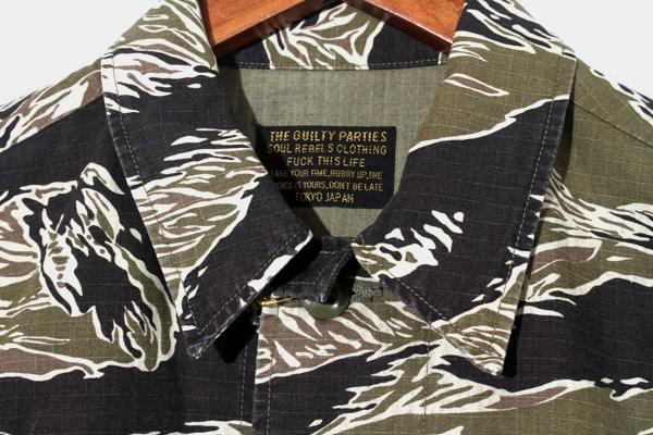 中古】S 未使用品 21AW WACKO MARIA ワコマリア タイガーカモ