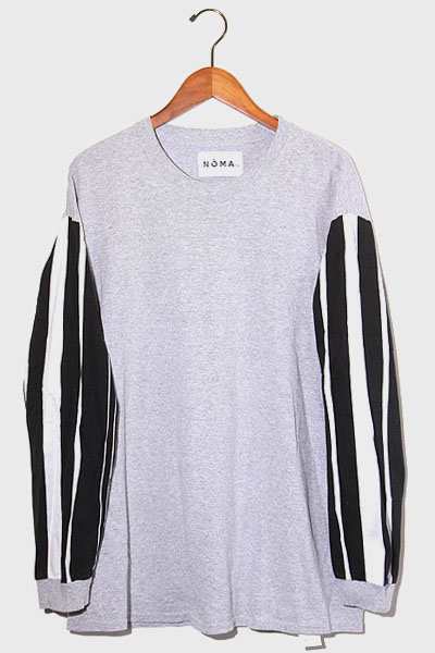 中古】NOMA t.d. ノーマティーディー Stripe Sleeve Tee ストライプ スリーブ ロンTシャツ カットソー 4 /◇  メンズの通販はau PAY マーケット - ブランド古着のベクトル