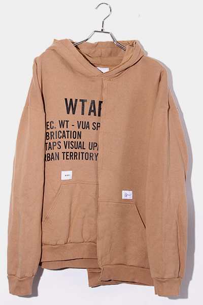 21SS WTAPS RAGS HOODED パーカー XL ベージュ