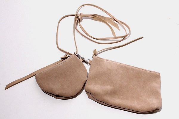 セール開催中最短即日発送 hobo ペアポーチ PAIR CASE COW SUEDE