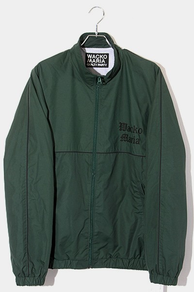 【中古】23SS WACKO MARIA ワコマリア トラックジャケット トラックパンツ セットアップ M GREEN グリーン /● メンズ｜au  PAY マーケット