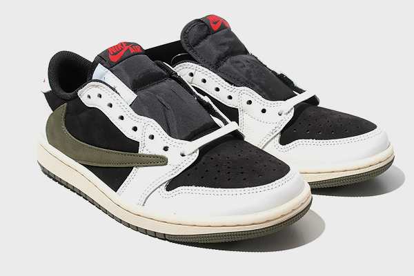 中古】24cm 未使用品 Travis Scott × NIKE WMNS AIR JORDAN 1 LOW OG ...