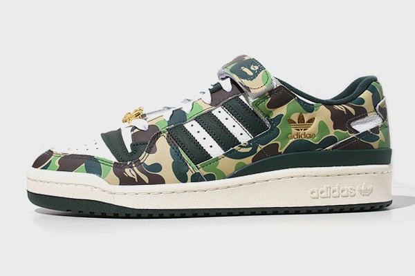 中古】28cm 未使用品 BAPE × adidas アディダス FORUM 84 LOW 30th