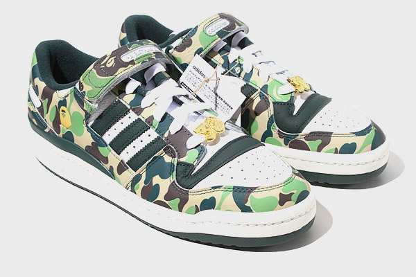 bape 30th adidas forum 28cm 2色セット