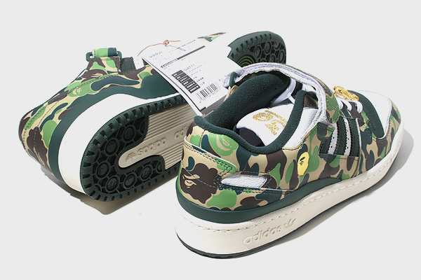 bape 30th adidas forum 28cm 2色セット