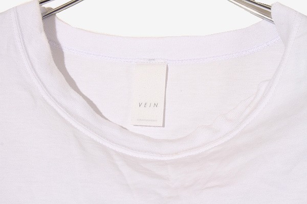 21AW 新品 未使用 VEIN ヴェイン tシャツ ホワイト系 サイズ3