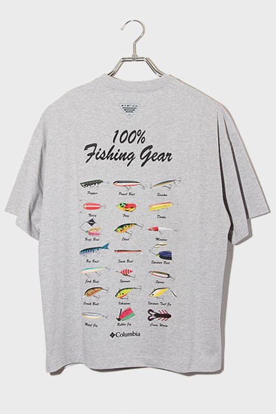 【中古】2022SS Columbia ×BEAMS コロンビア ビームス 別注 PFG Logriver BMS Short Sleeve  ルアーTシャツ XS｜au PAY マーケット