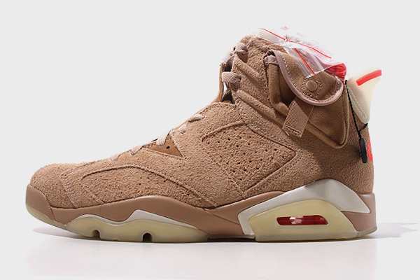 【中古】28cm 未使用品 Travis Scott × NIKE ナイキ AIR JORDAN 6 RETRO SP エアジョーダン6 US10 DH0690-200