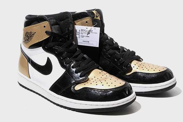 中古】28cm NIKE ナイキ AIR JORDAN 1 RETRO HIGH OG NRG 'Gold Toe