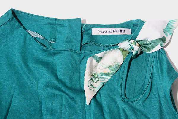 中古】Viaggio Blu ビアッジョブルー スカーフモチーフ フラワープリントノースリーブカットソー 2607-81273 /◇☆の通販はau  PAY マーケット ブランド古着のベクトル au PAY マーケット－通販サイト