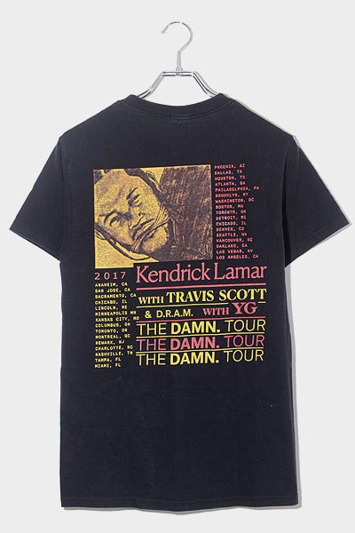kendrick lamar ケンドリックラマー 2017 Tシャツ身幅53cm