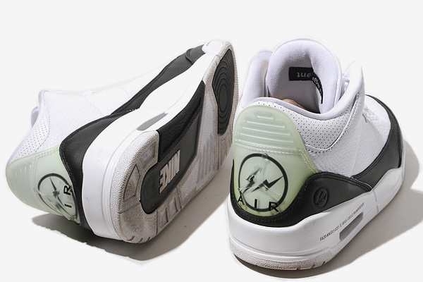 中古】27cm ナイキ フラグメント AIR JORDAN 3 RETRO SP 'White/Black ...