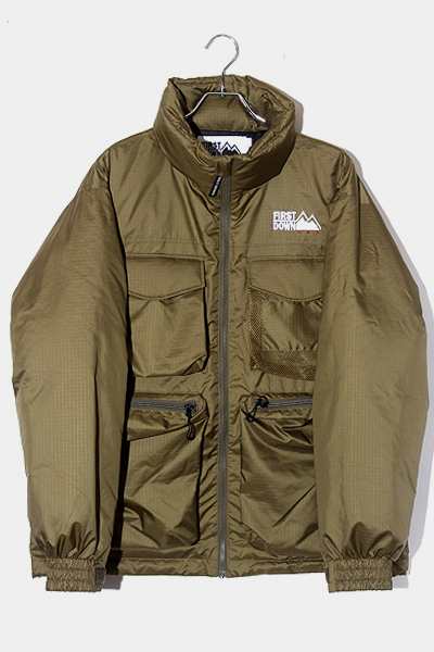 中古】ファーストダウン MULTI POCKET DOWN JACKET マルチポケット