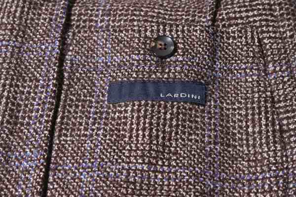 中古】LARDINI ラルディーニ ウール 段返り 3Bジャケット テーラード ...