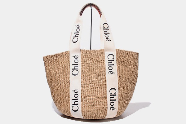 中古】Chloe × Mifuko クロエ ミフコ Woody Large Basket かごバッグ ...