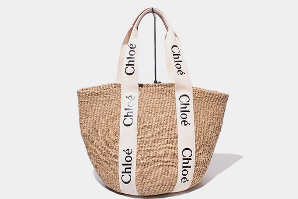 中古】Chloe × Mifuko クロエ ミフコ Woody Large Basket かごバッグ