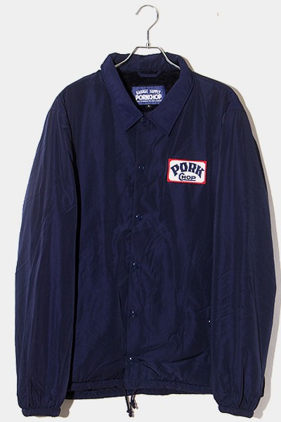 【中古】未使用品 22AW ポークチョップ SIZE:L オリジナルボアコーチジャケット NAVY ネイビー /● メンズ｜au PAY マーケット