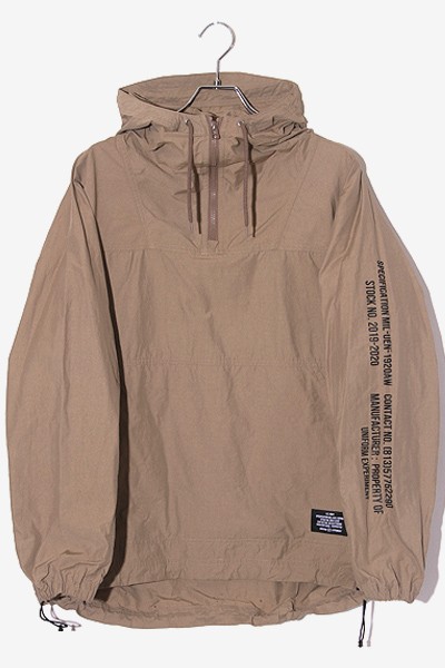 中古】ユニフォームエクスペリメント HALF ZIP ANORAK ハーフジップ