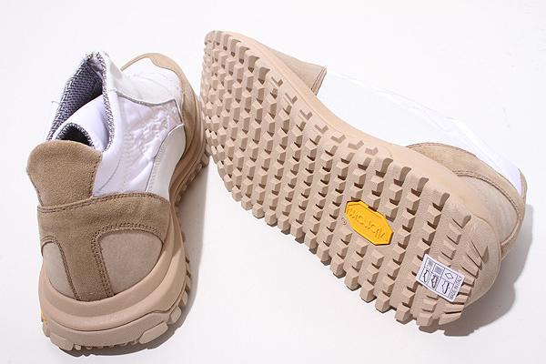 【中古】26.5cm 未使用品 ノンネイティブ ディエッメ TRAIL TRAINER 41 WHITE ホワイト NN-F4251 /■In2 メンズ