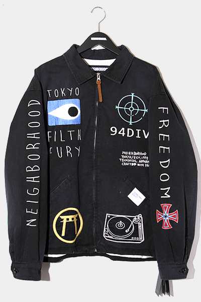 中古】未使用品 24SS ネイバーフッド SIZE:XL SAVAGE SOUVENIR JACKET ジャケット BLACK  241YTNH-JKM01 /○ メンズの通販はau PAY マーケット - ブランド古着のベクトル | au PAY マーケット－通販サイト